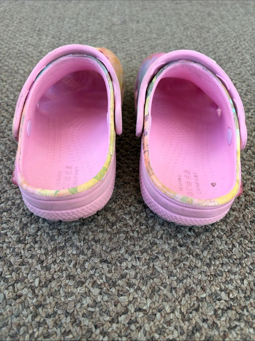 CROCS Kids Pink Yellow Pokémon Pikachu Clogs - Picture 8 of 12